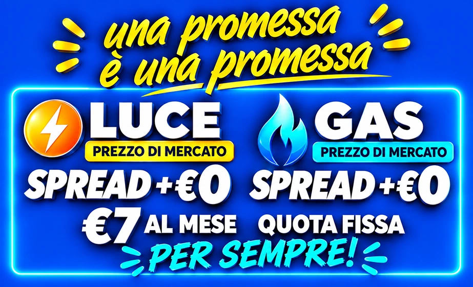 Banner promozionale ATSPower: scopri le nostre offerte su luce e gas